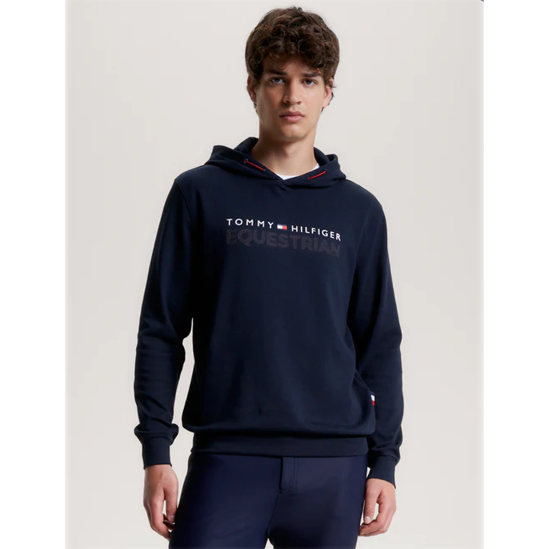 Tommy Hilfiger Men's London Logo Hoodie - Desert Sky-4