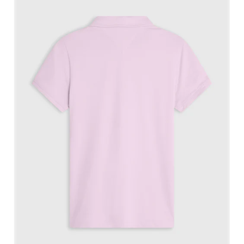 Tommy Hilfiger Rhinestone Performance Polo Shirt - Classic Pink-1