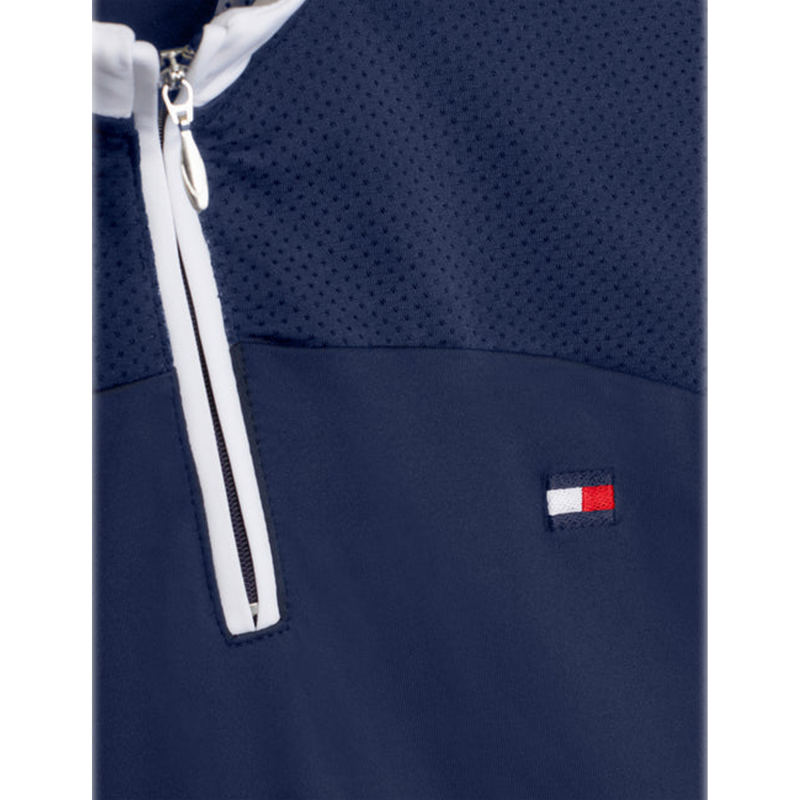 Tommy Hilfiger Fresh Air Performance Short Sleeve Show Shirt - Desert Sky-2