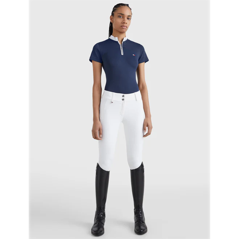 Tommy Hilfiger Fresh Air Performance Short Sleeve Show Shirt - Desert Sky-4