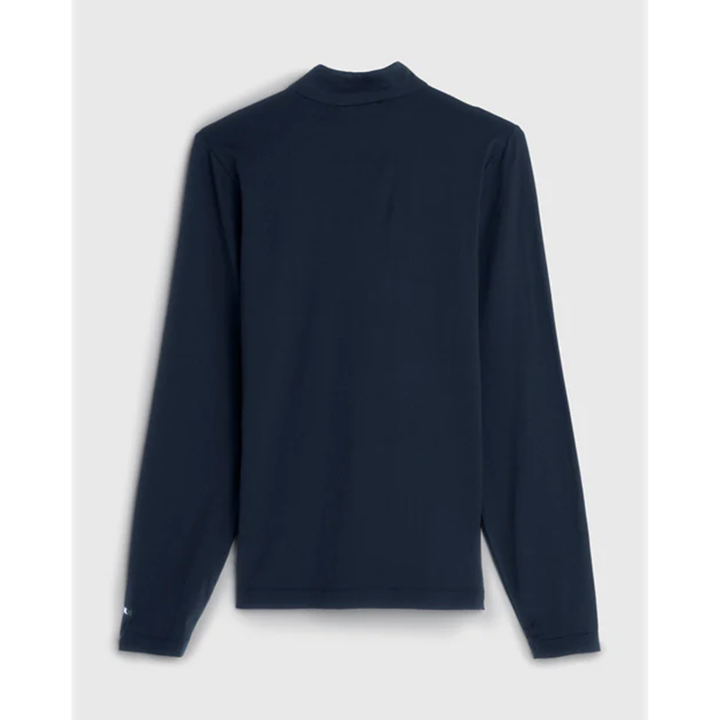 Tommy Hilfiger Performance Half Zip Long Sleeve T-Shirt - Desert Sky-1