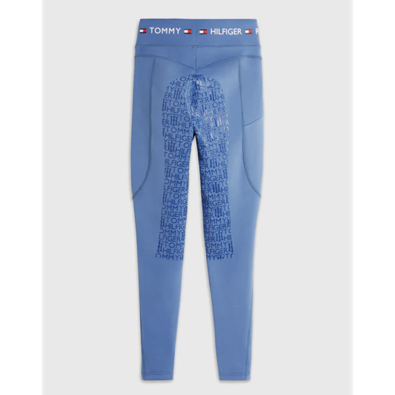 Tommy Hilfiger Full Grip Smart Riding Leggings - Blue Coast-1