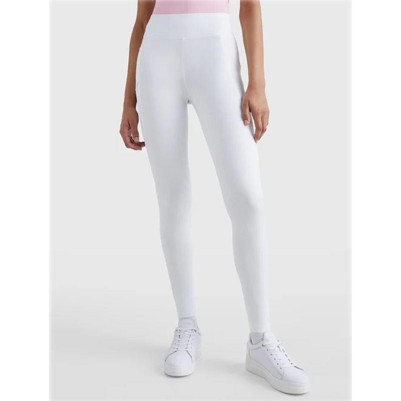 Tommy Hilfiger Full Grip Smart Riding Leggings - Optic White-5