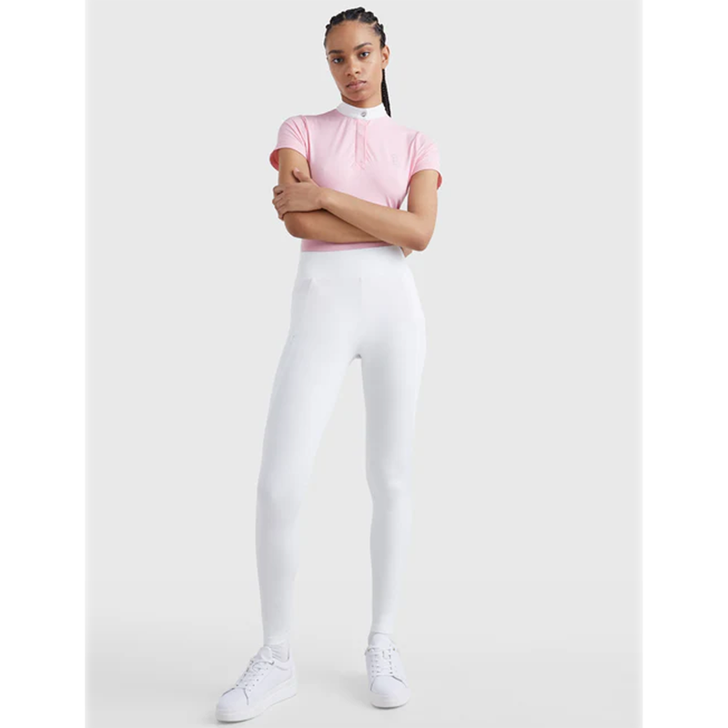 Tommy Hilfiger Full Grip Smart Riding Leggings - Optic White-6