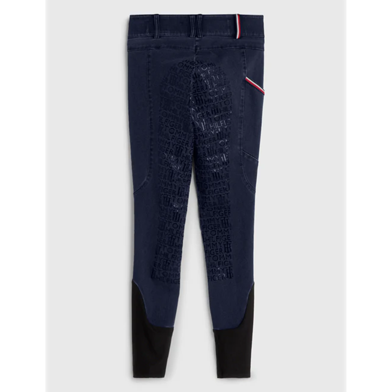 Tommy Hilfiger Full Seat Denim Style Breeches - Indigo Blue-1