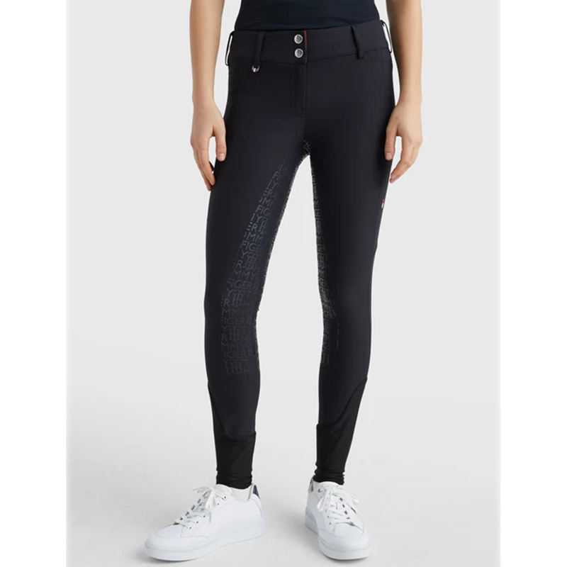 Tommy Hilfiger Pro Full Grip Breeches - Black-5