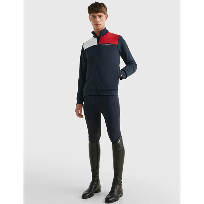 Tommy Hilfiger Men's Colorblock Performance Zip-Up Jacket - Desert Sky-5