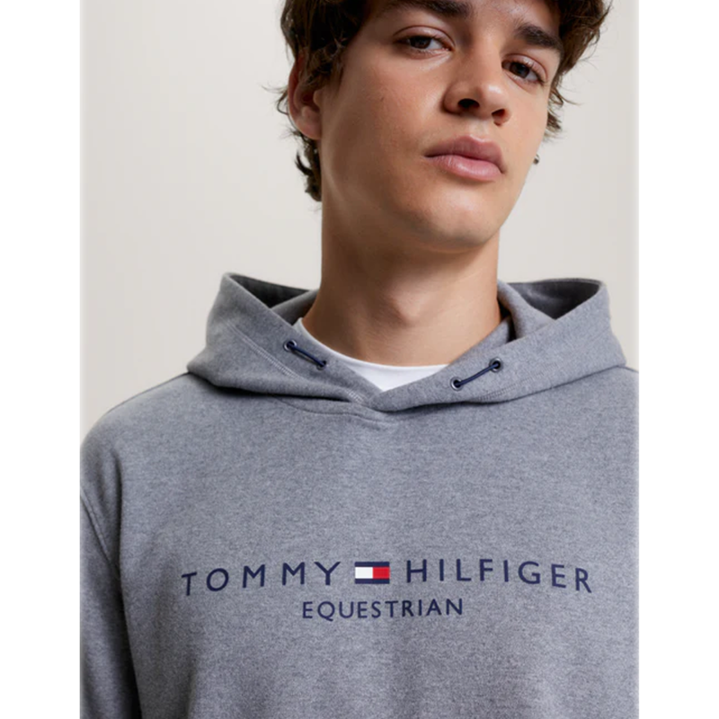 Tommy Hilfiger Men's Williamsburg Graphic Hoodie - Grey Melange-3