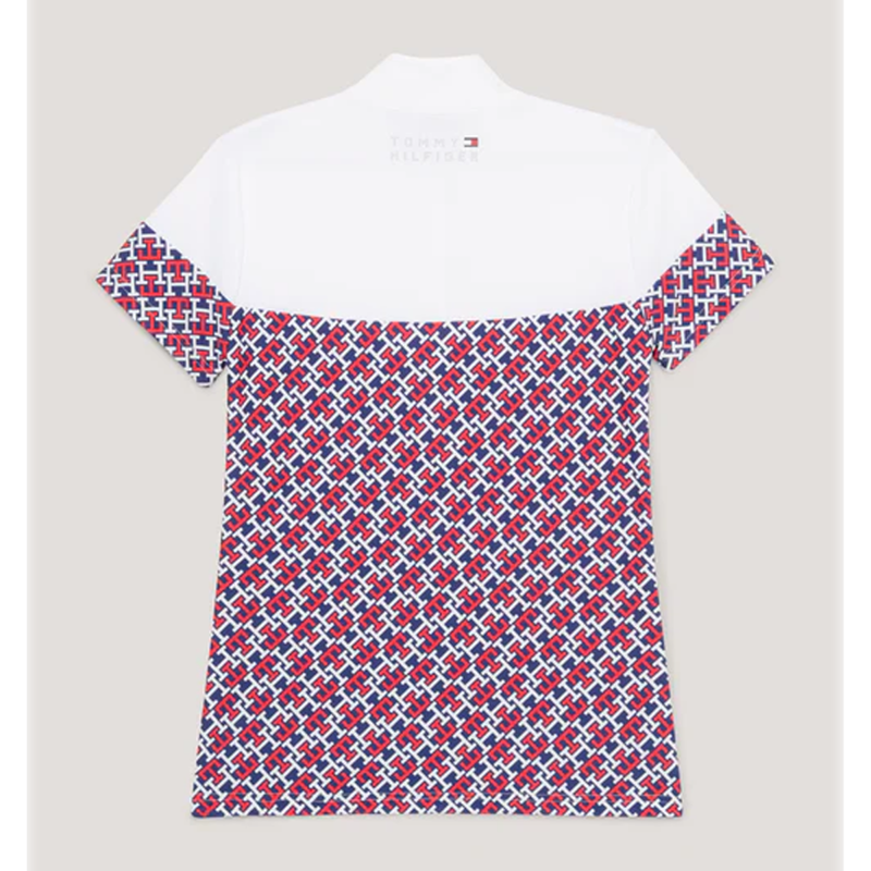 Tommy Hilfiger Madison Short Sleeve Show Shirt Monogram - Multi-1