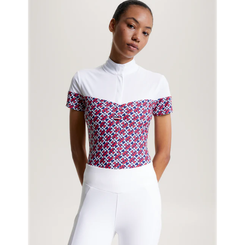 Tommy Hilfiger Madison Short Sleeve Show Shirt Monogram - Multi-5