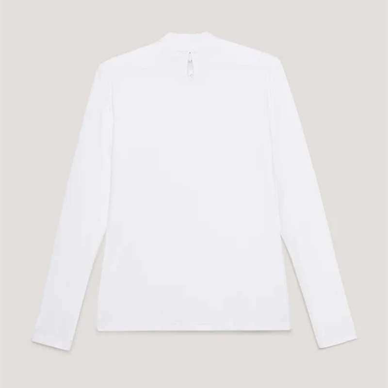 Tommy Hilfiger Chelsea Cooling Long Sleeve Show Shirt - Optic White-1