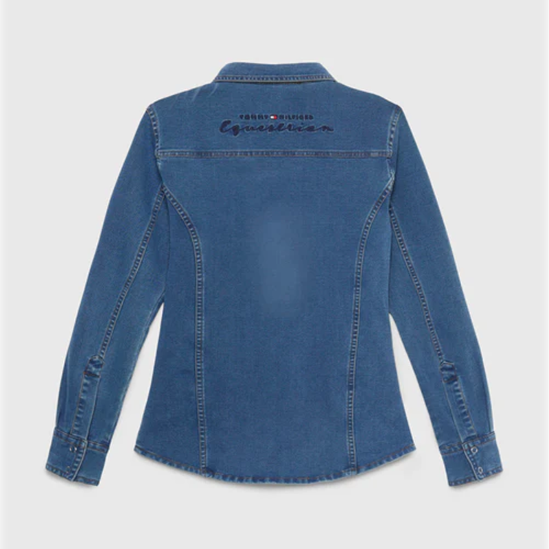 Tommy Hilfiger Woodside Stretch Denim Shirt - Heritage-1