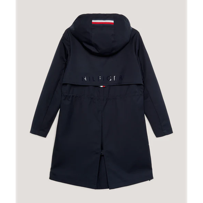 Tommy Hilfiger Washington Long Rain Jacket - Desert Sky-1
