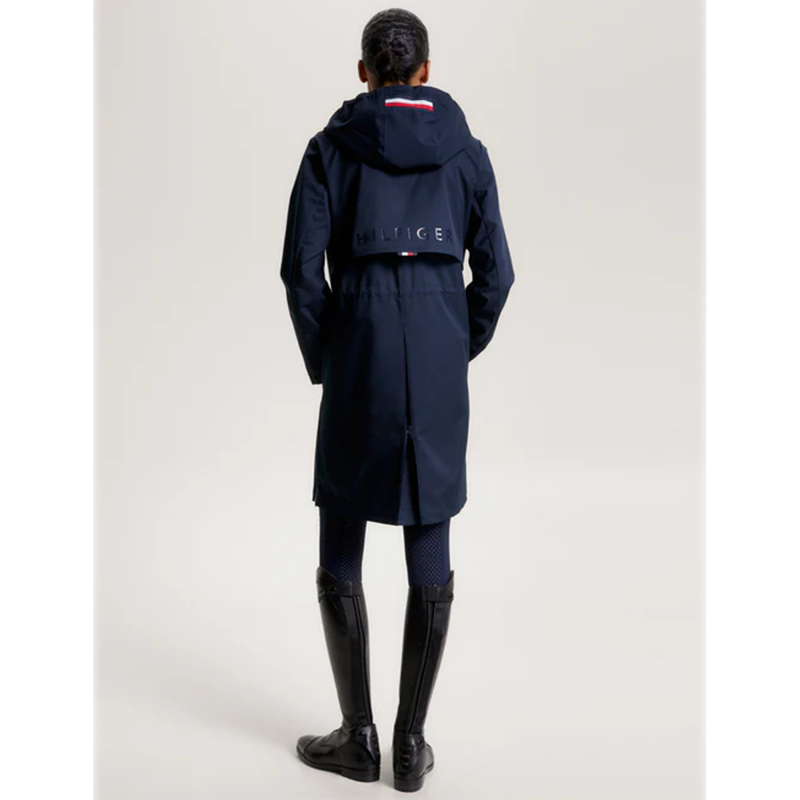 Tommy Hilfiger Washington Long Rain Jacket - Desert Sky-6