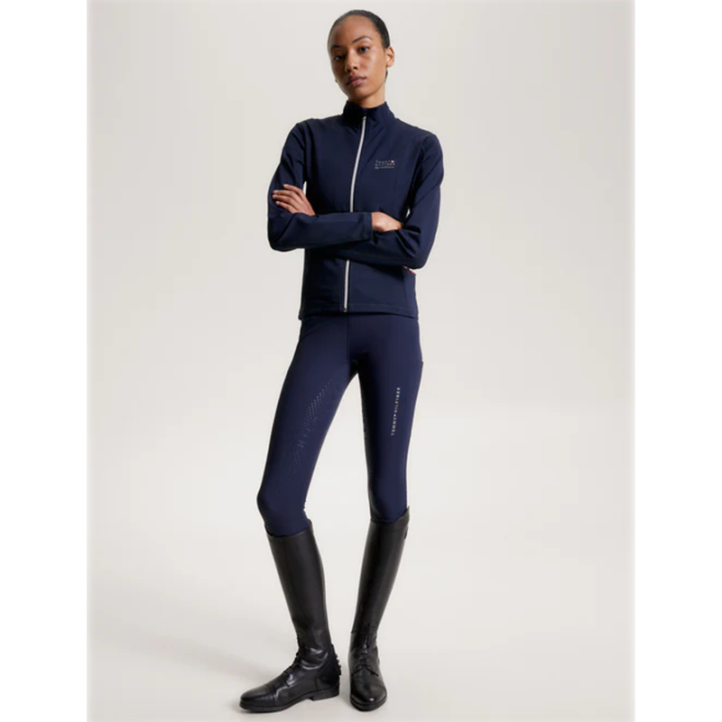 Tommy Hilfiger Atlanta Fitted Training Jacket - Desert Sky-5