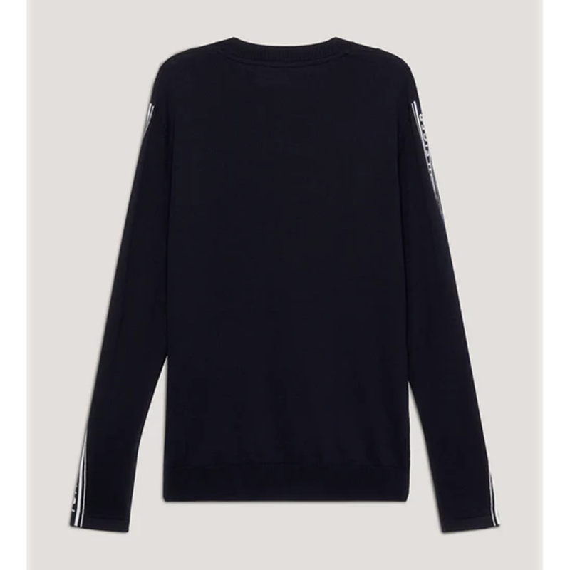 Tommy Hilfiger Men's Seattle Jacquard Logo Sweater - Desert Sky-1