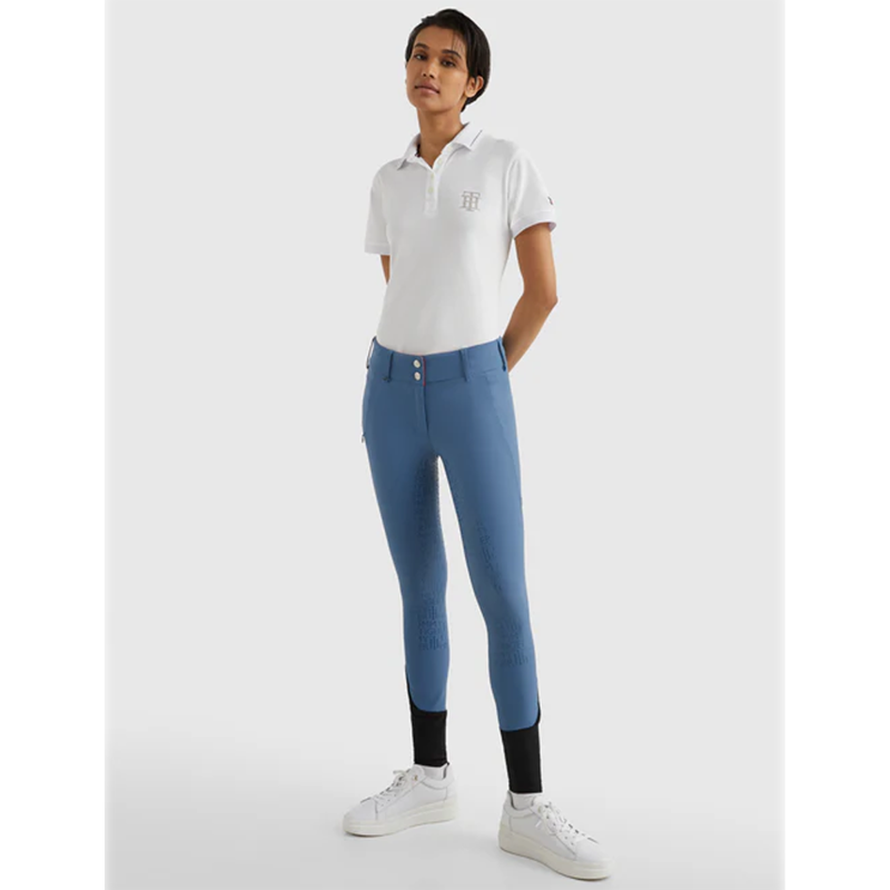 Tommy Hilfiger Pro Full Grip Breeches - Blue Coast-6