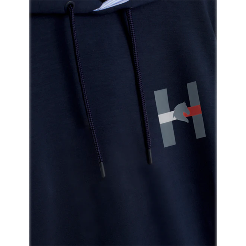 Tommy Hilfiger Men's Horse Graphic Sport Hoodie - Desert Sky-2