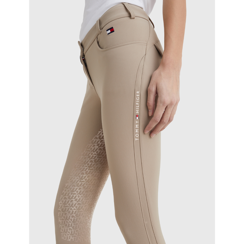 Tommy Hilfiger Full Grip Classic Breeches - Beige-1