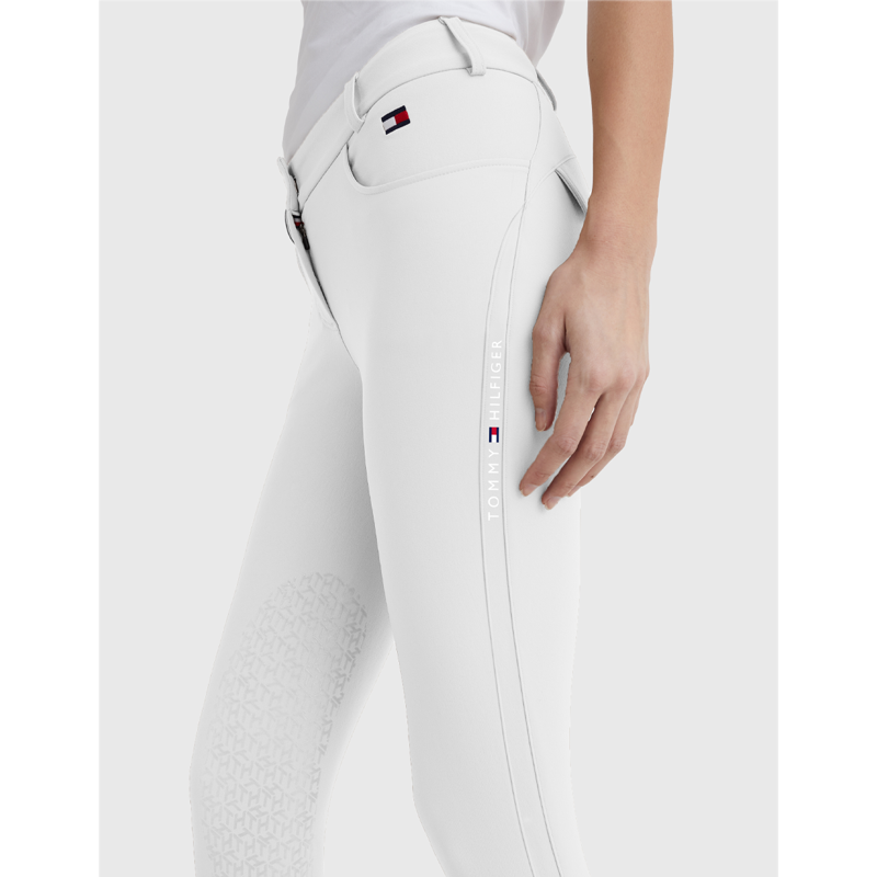 Tommy Hilfiger Knee Grip Breeches Classic - Optic White-2
