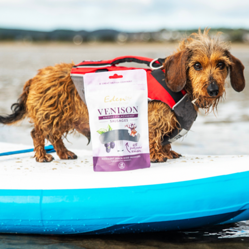 Eden Venison Aniseed And Blackberry Sausages - 5 Pack-1