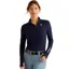 Ariat Women's Lowell 3.0 1/4 zip LS Base Layer - Navy Eclipse