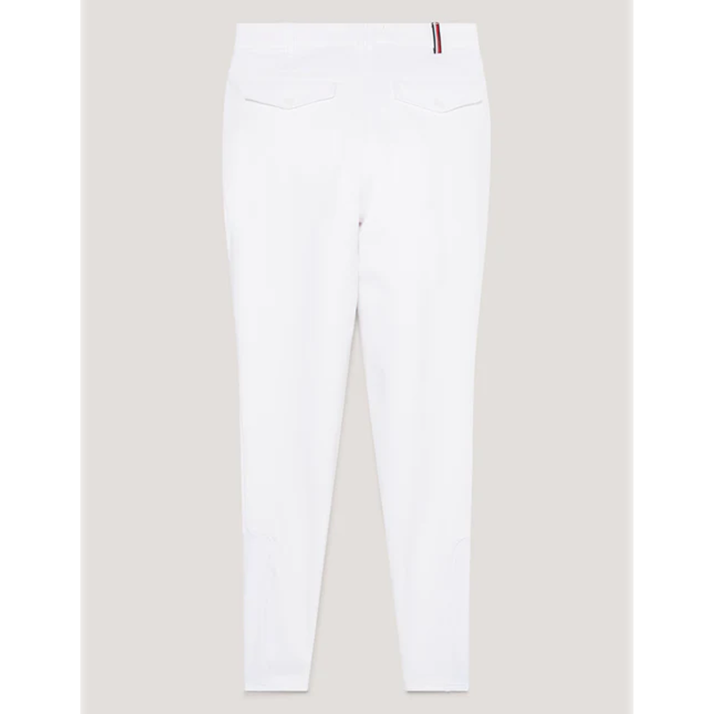 Tommy Hilfiger Men's Geneva All Year Competition Breeches Knee Grip - Optic White-1