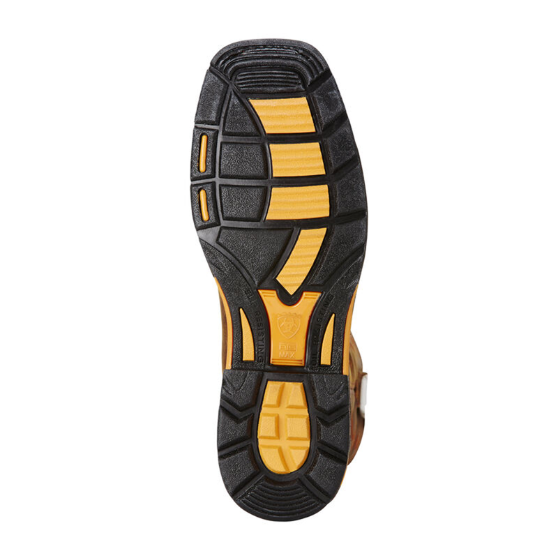 Ariat Men's WorkHog Wide Square Toe Australia Steel Toe Work Boot - Toast-2