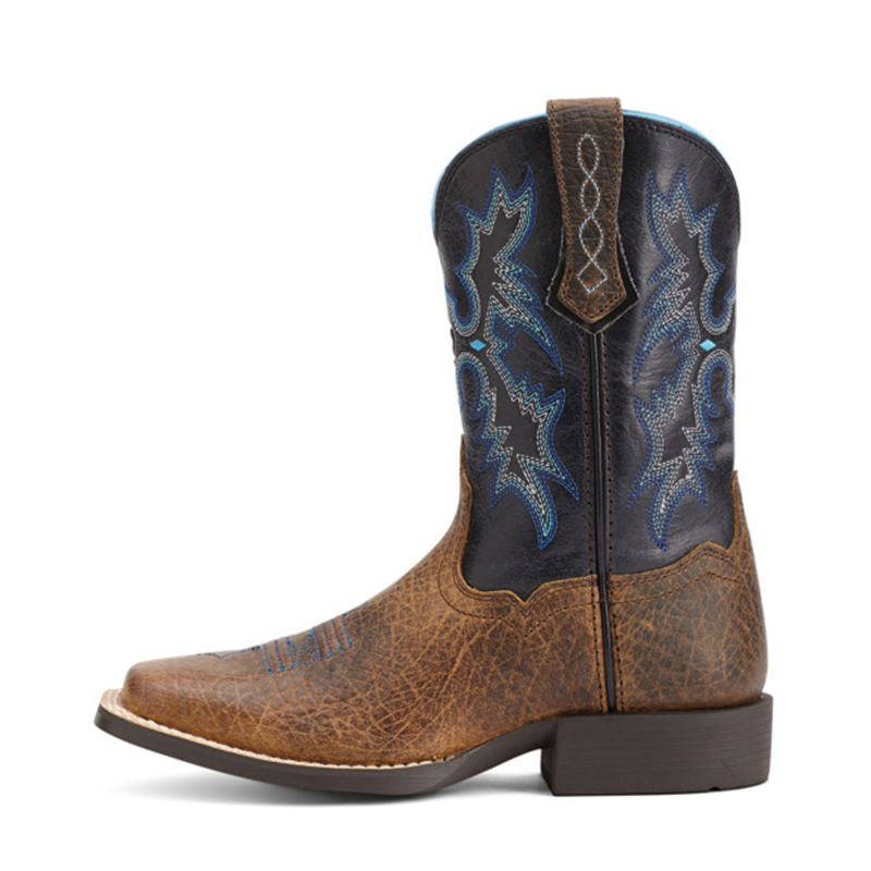 Ariat Youth's Tombstone Western Boot - Earth-1