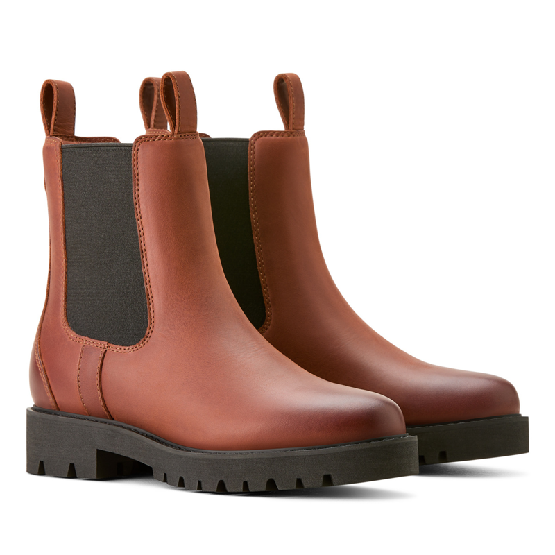 Ariat Women's Wexford Lug Mid Waterproof Boots - Rockwood-3