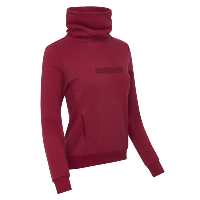 LeMieux Adele Funnel Neck Sweat - Ember-1