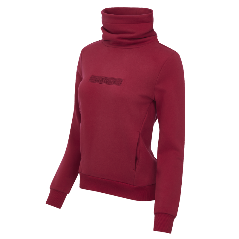 LeMieux Adele Funnel Neck Sweat - Ember-2