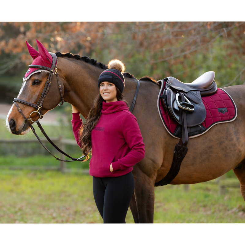 LeMieux Adele Funnel Neck Sweat - Ember-5