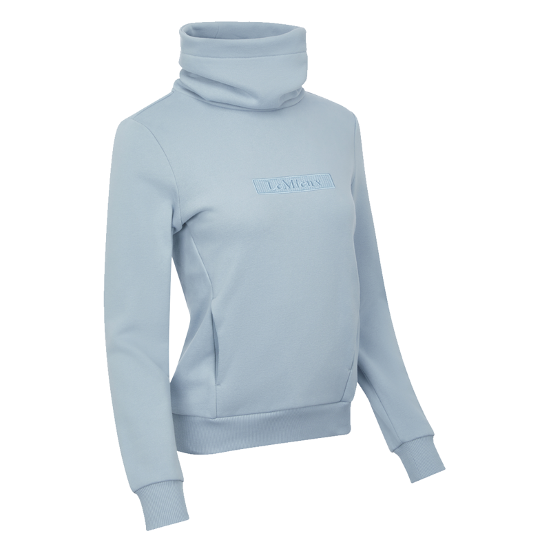 LeMieux Adele Funnel Neck Sweat - Glacier-1