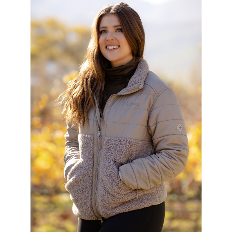 LeMieux Alissa Hybrid Fleece - Ash-6