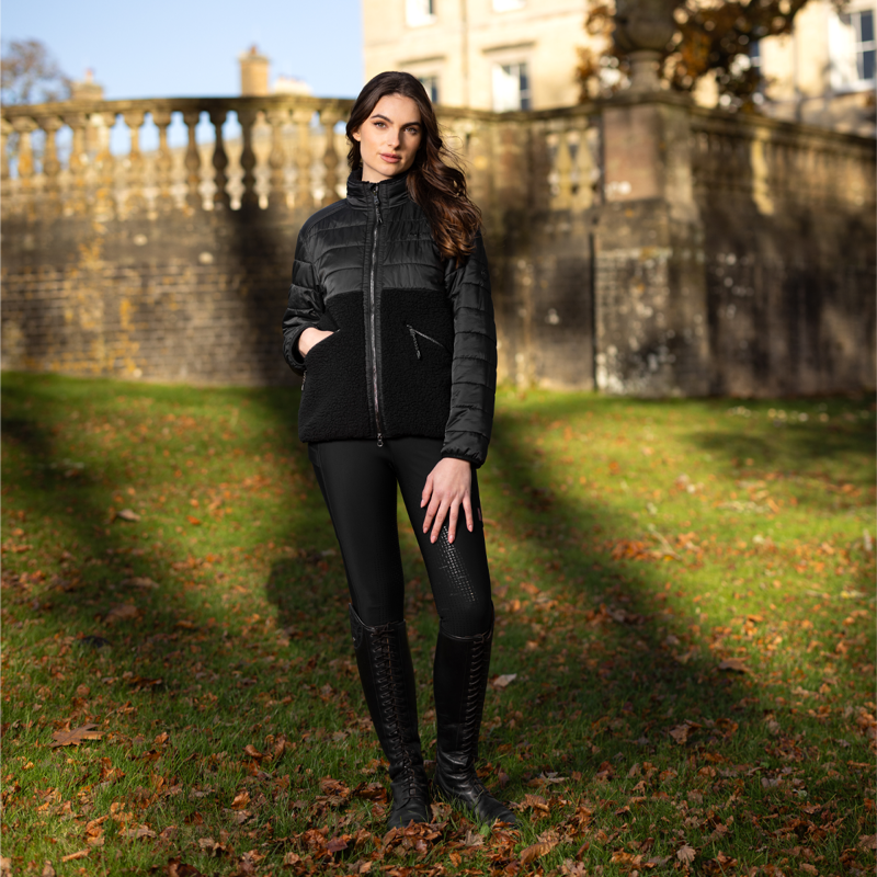 LeMieux Alissa Hybrid Fleece - Black-7