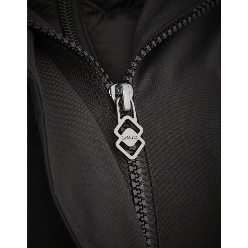 LeMieux Amelie Waterproof Lightweight Riding Coat - Black-4