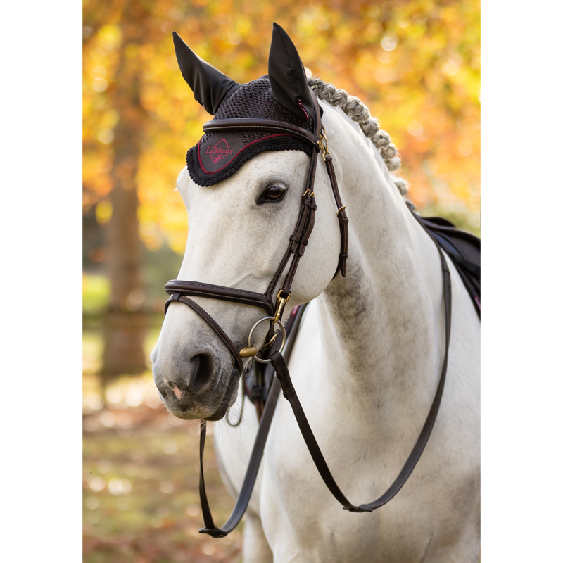 LeMieux Classic Fly Hood - Cinder-1
