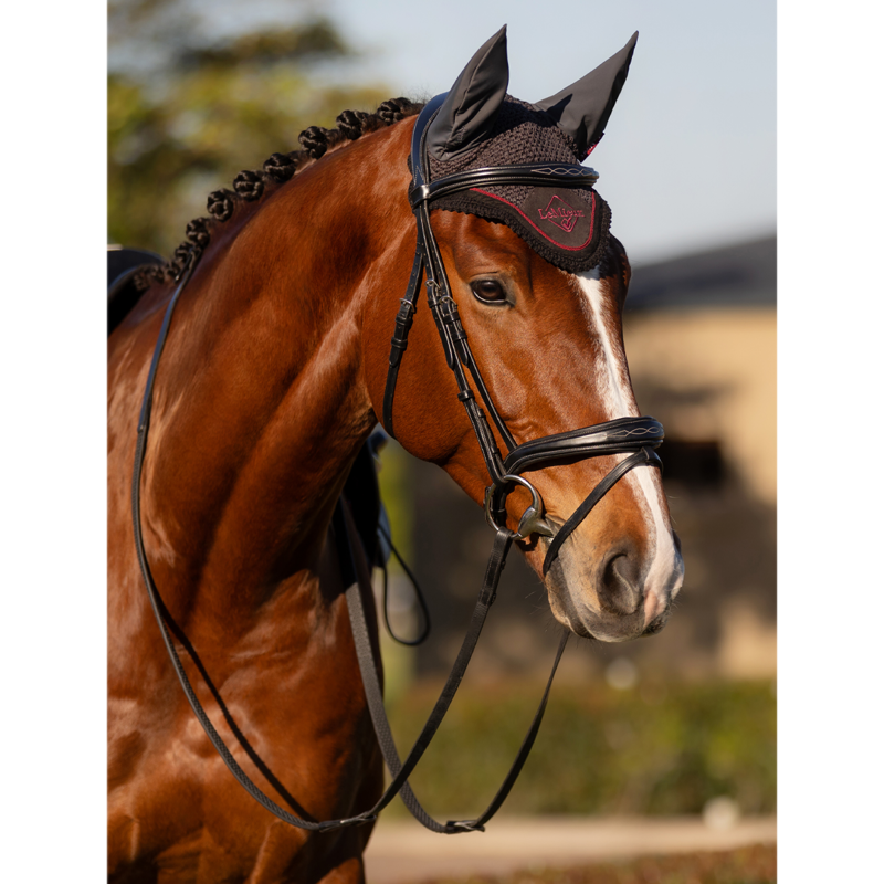 LeMieux Classic Fly Hood - Cinder-2