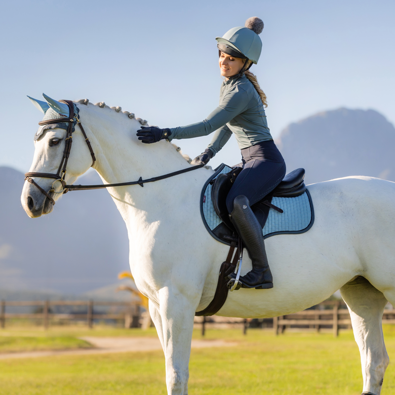 LeMieux Classic Fly Hood - Glacier-6