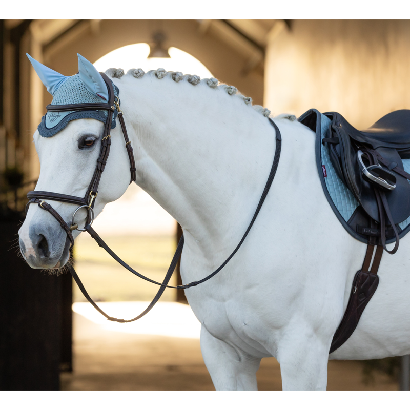 LeMieux Classic Fly Hood - Glacier-2