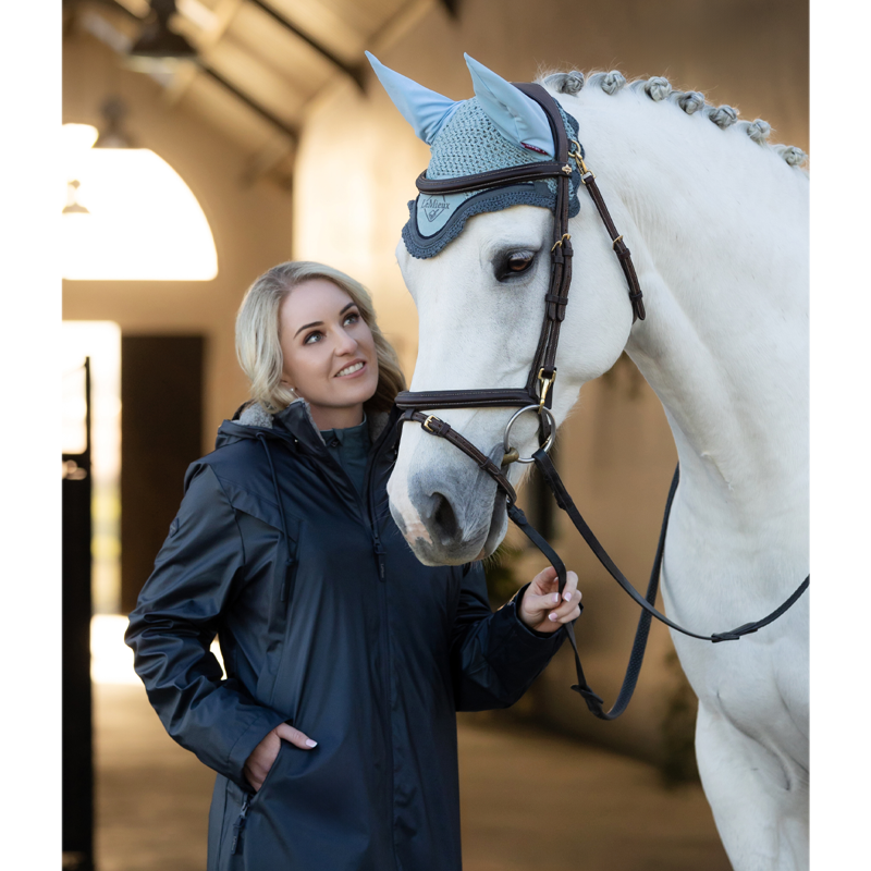 LeMieux Classic Fly Hood - Glacier-3