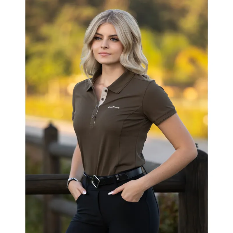 LeMieux Classique Polo Shirt - Alpine-5
