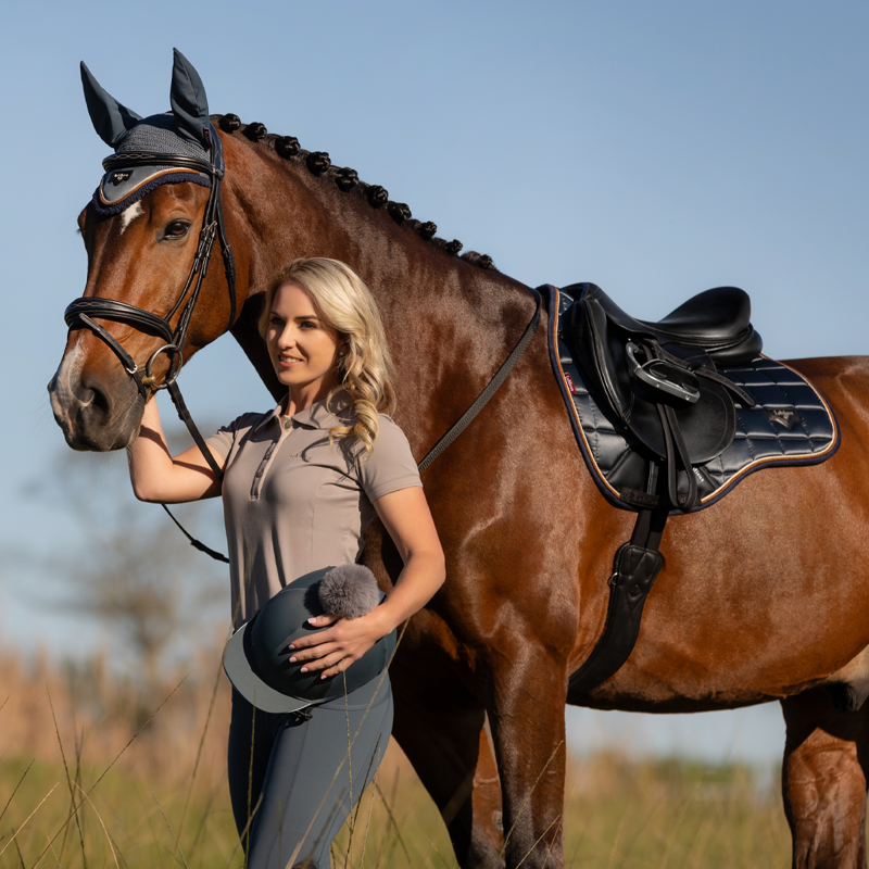 LeMieux Classique Polo Shirt - Ash-6