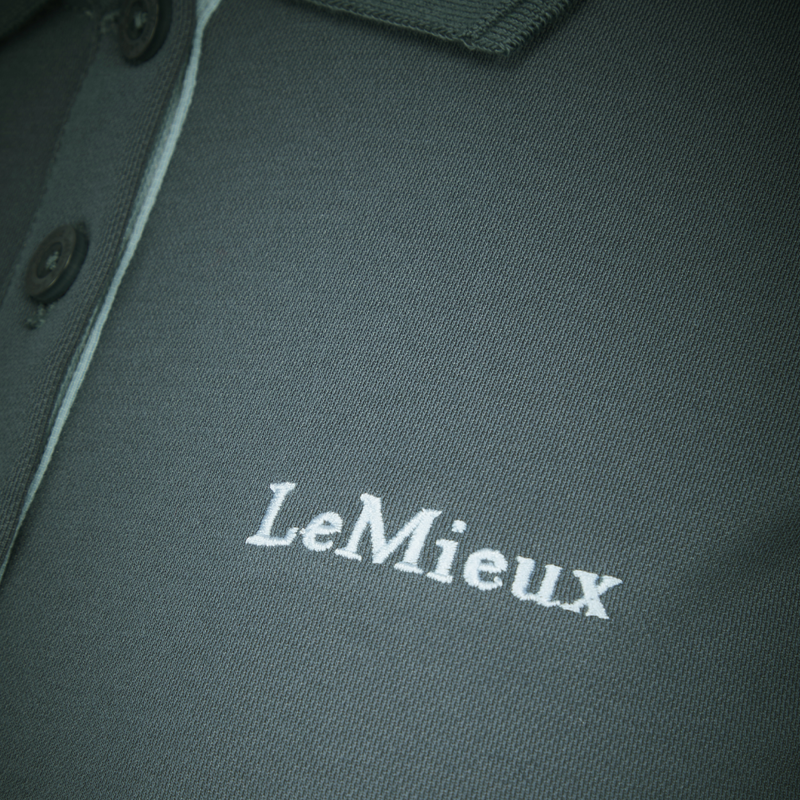 LeMieux Classique Polo Shirt - Petrol-4