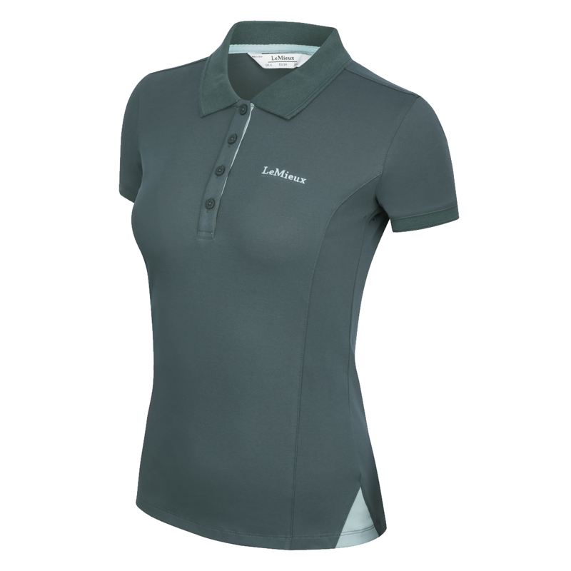 LeMieux Classique Polo Shirt - Petrol-2