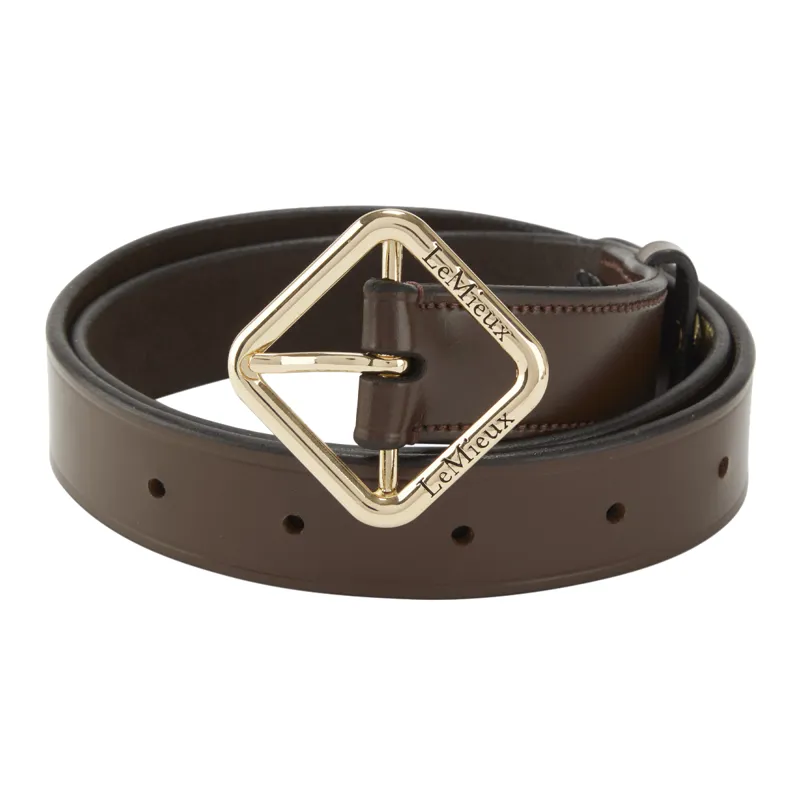 LeMieux Cleo Leather Belt - Brown