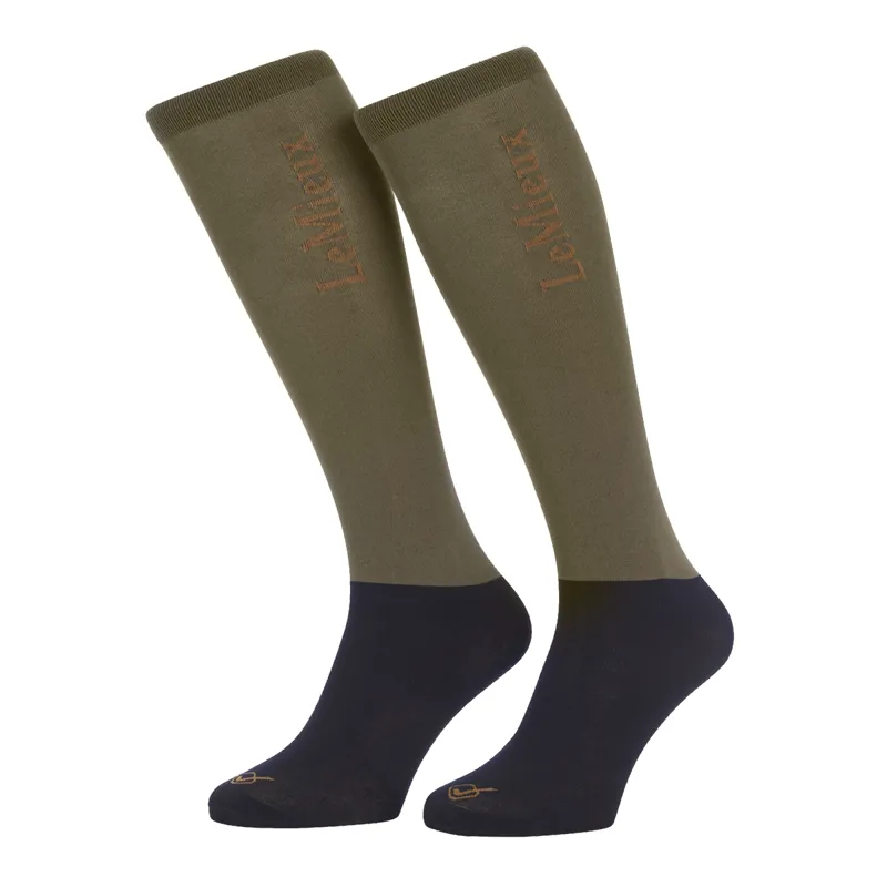 LeMieux Competition Socks 2 Pack - Alpine