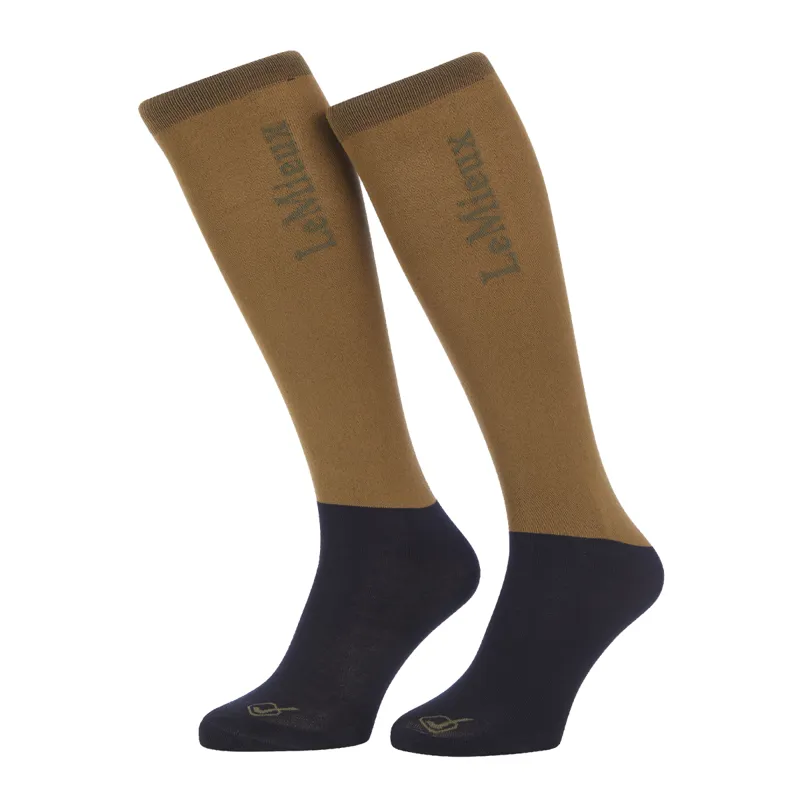 LeMieux Competition Socks 2 Pack - Ginger