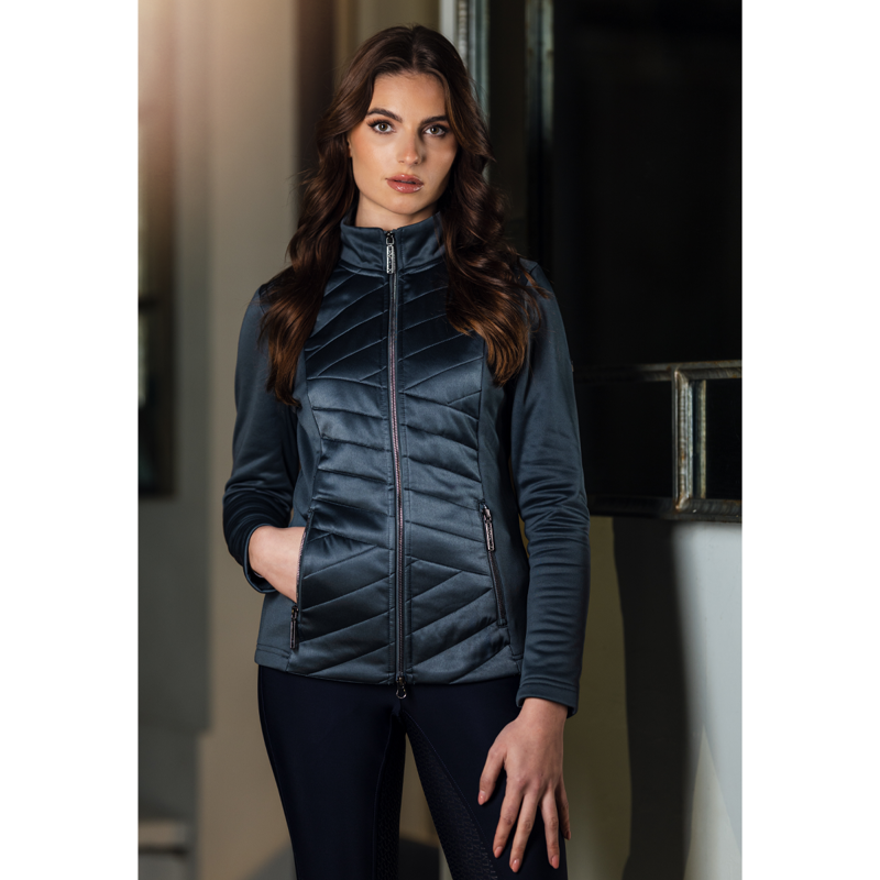 LeMieux Ladie's Dynamique Jacket - Petrol-5